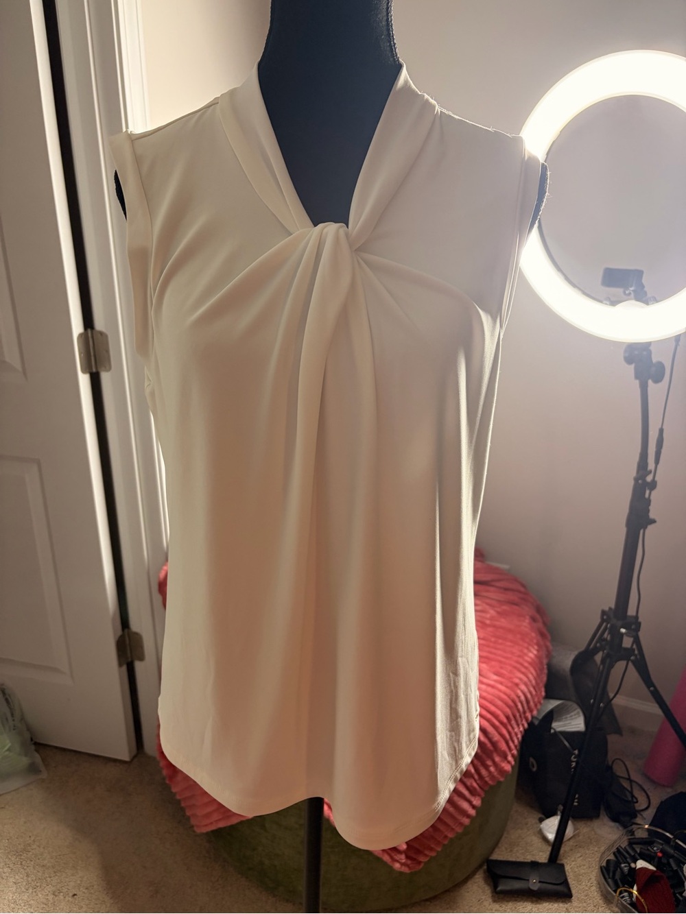 Tommy Hilfiger white Sleeveless Camisole